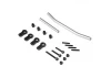 GMade Bent Front Steering Rods For Gs01 Zero Ackerman Knuckle