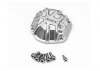 GMade 3D Machined Differential Cover (Silver) Gs01 Axle