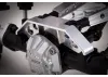GMade GS01 Rear Axle Truss Upper Link Mount (Silver)