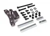 GMade Front Upper Link Mount (Titanium Grey) For GS01 Axle