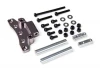 GMade Front Upper Link Mount (Titanium Grey) For Gs01 Axle