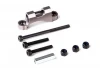GMade Rear Upper Link Mount (Titanium Grey) For Gs01 Axle