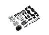 GMade R1 Front And Rear Portal Axle Set