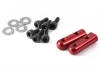GMade Aluminium Servo Mount Red (2)