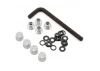GMade 1.9 Rh01 Wheel Hubs (Silver) (4)