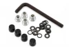 GMade 1.9 Rh01 Wheel Hubs (Black) (4)