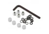 GMade 1.9 Rh02 Wheel Hubs (Silver) (4)