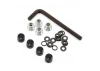 GMade 1.9 Rh02 Wheel Hubs (Black) (4)