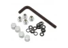 GMade 1.9 Rh03 Wheel Hubs (Silver) (4)
