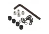 GMade 1.9 Rh03 Wheel Hubs (Black) (4)