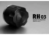 GMade 1.9 Rh03 Wheel Hubs (Black) (4)