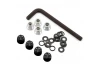 GMade 1.9 Rh04 Wheel Hubs (Black) (4)