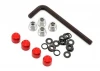 GMade 1.9 Rh05 Wheel Hubs (Red) (4)