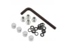 GMade 1.9 Rh05 Wheel Hubs (Silver) (4)