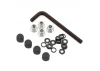 GMade 1.9 Rh05 Wheel Hubs (Black) (4)