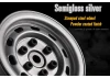 GMade 1.9 SR02 Beadlock Wheels (Semi Gloss Silver) (2)