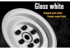 GMade 1.9 SR03 Beadlock Wheels (Gloss White) (2)