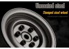 GMade 1.9 SR03 Beadlock Wheels (Uncoated Steel) (2)