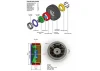 GMade 1.9 Ar04 5-Lug Aluminium Beadlock Wheels (Silver) (2)