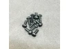 M3 x 8mm Button Head Alloy Screw - Black (10)