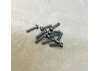 M3 x 12mm Button Head Alloy Screw - Black (10)