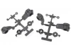 ARAC9380 Arrma Steering Block/Rear Hub Carrier Set