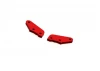 ARAC9371 Arrma Aluminium Steering Plate B (Red) (2Pcs)