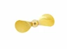 Brass Propeller (Classic) - 2 Blade - 25mm - M4 - LH