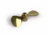 Brass Propeller (Classic) - 2 Blade - 35mm - M4 - LH