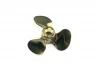 Brass Propeller (Classic) - 3 Blade - 20mm - M4 - RH