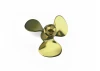 Brass Propeller (Classic) - 3 Blade - 35mm - M4 - RH