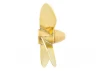 Brass Propeller (Classic) - 4 Blade - 70mm - M4 - RH