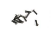 Axial M2.6x8mm Hex Socket Button Head (Black) (10)