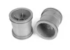 Axial 2.2 Monster Truck Wheels 63mm (Silver) (2)