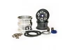 Hobao DC-1 CNC Aluminium. Beadlock 1.9 6-Spoke Wheels Black (2)