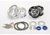Hobao DC-1 CNC Aluminium. Beadlock 1.9 Wheels Black (2)