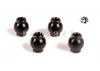 Aluminium. Hex Ball End For Rear Top Arm (4Pcs)