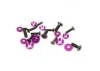 Hobao Hyper 7 4mm Aluminium Washers And Screws