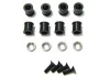 Hobao Hyper 9 Rubber Bushes + Aluminium. Washers For 1 Piece Caps
