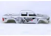 Hobao Hyper MT Plus II Printed Body Shell - Silver White