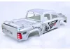Hobao Hyper MT Plus II Printed Body Shell - Silver White