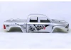 Hobao Hyper MT Plus II Printed Body Shell - Silver White