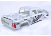 Hobao Hyper MT Plus II Printed Body Shell - Silver White