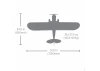 HobbyZone Carbon Cub S2 1.3m - Cleetus McFarland Special Edition - BNF Basic
