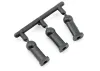 Tamiya 4mm Adjuster (Black 3 Pcs)