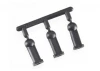 Tamiya 4mm Adjuster (Black 3 Pcs)