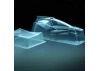 Tamiya Body + Wing for 58387 Avante (Transparent)