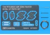 Tamiya A6M Zero Detail Up Parts Set
