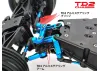 Tamiya TD4 Aluminium Steering Bridge