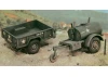 Italeri 250 Gal.S Tank Trailer And M101 Car